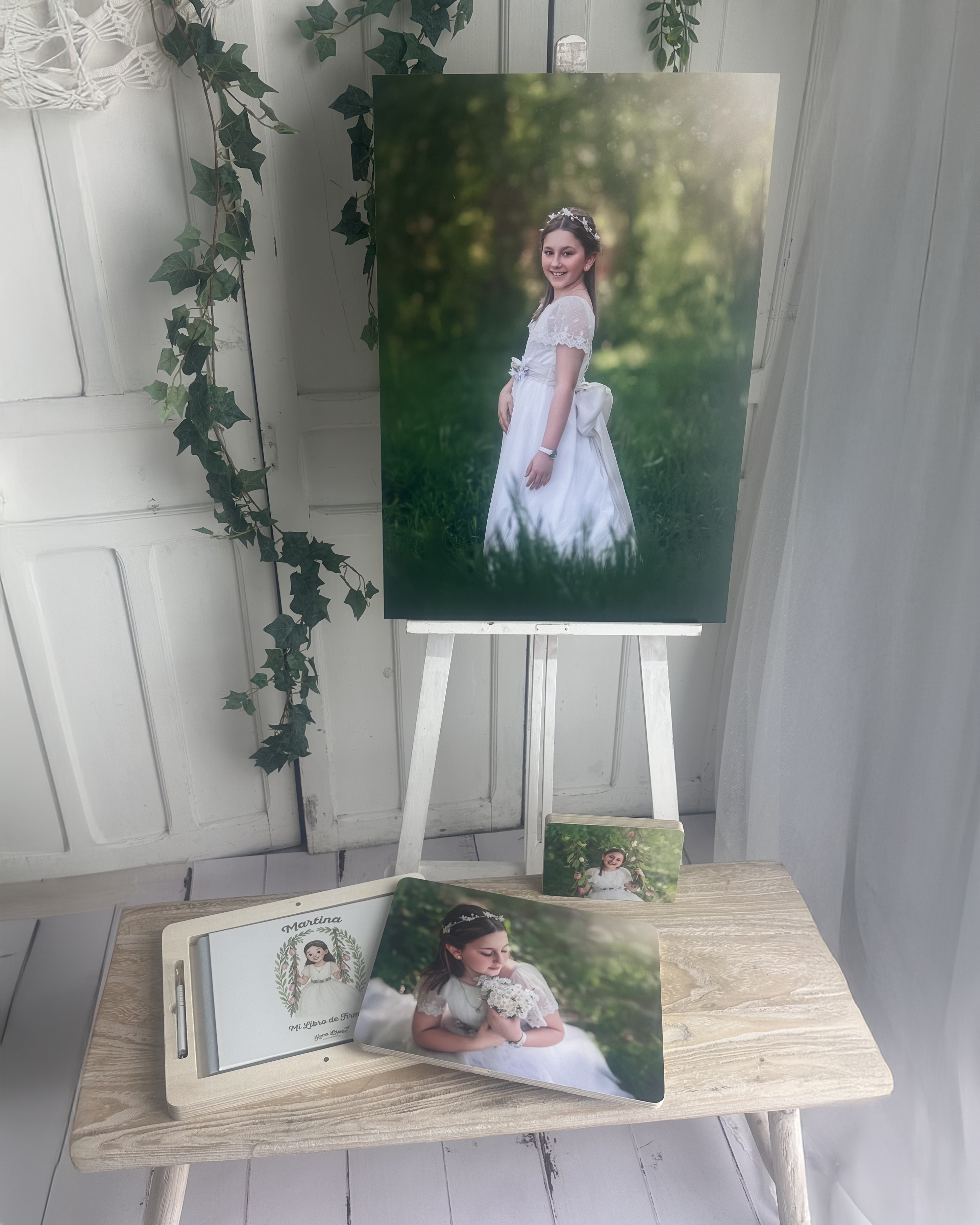 libro de firmas + taco + banner